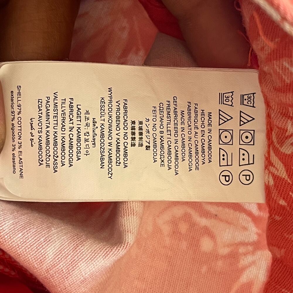 Micheal Kors Women's Sangria Floral Print Shorts Size:8 - Picture 4 of 5